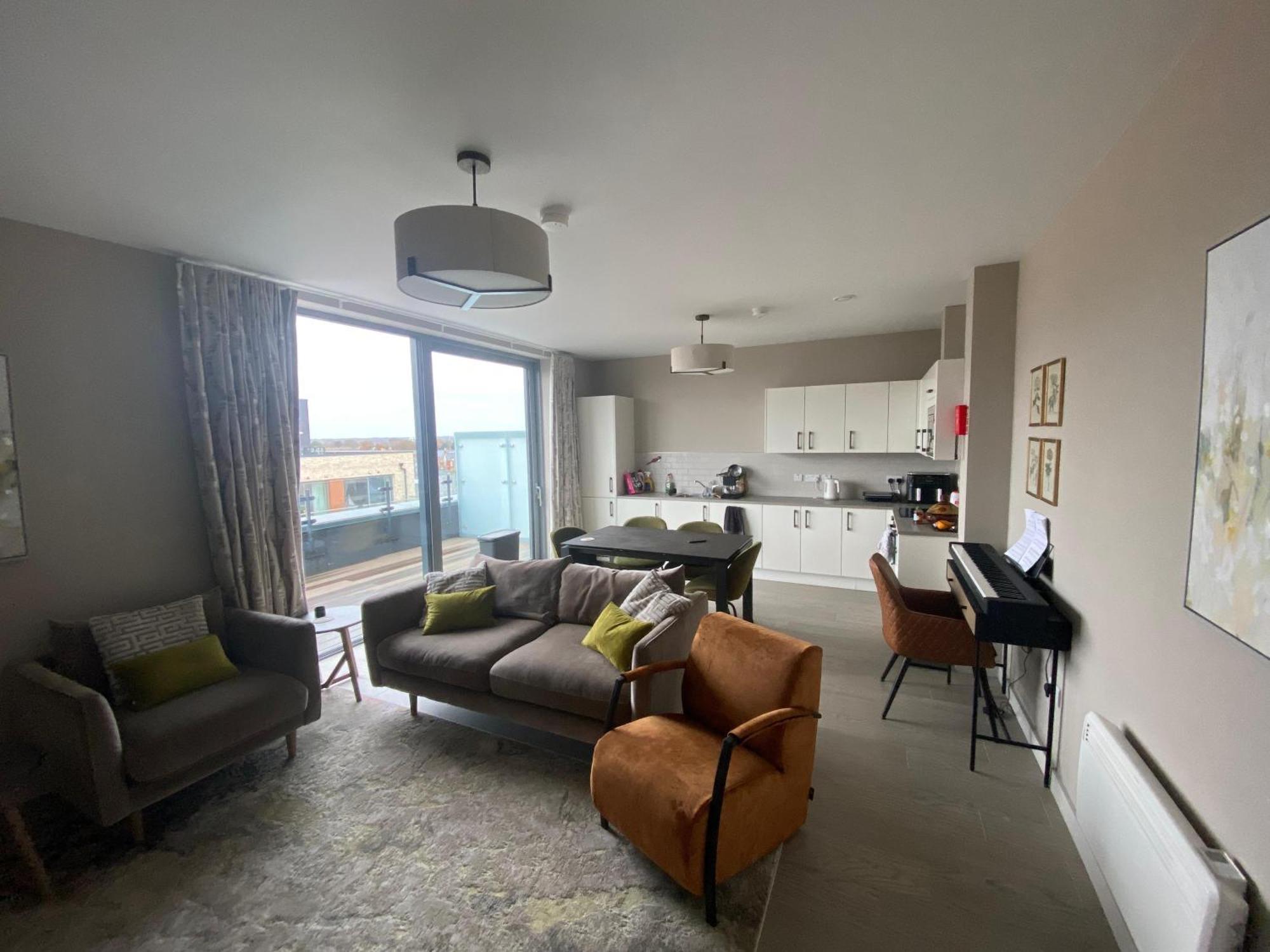 Luxurious Penthouse Lejlighed Dublin Eksteriør billede